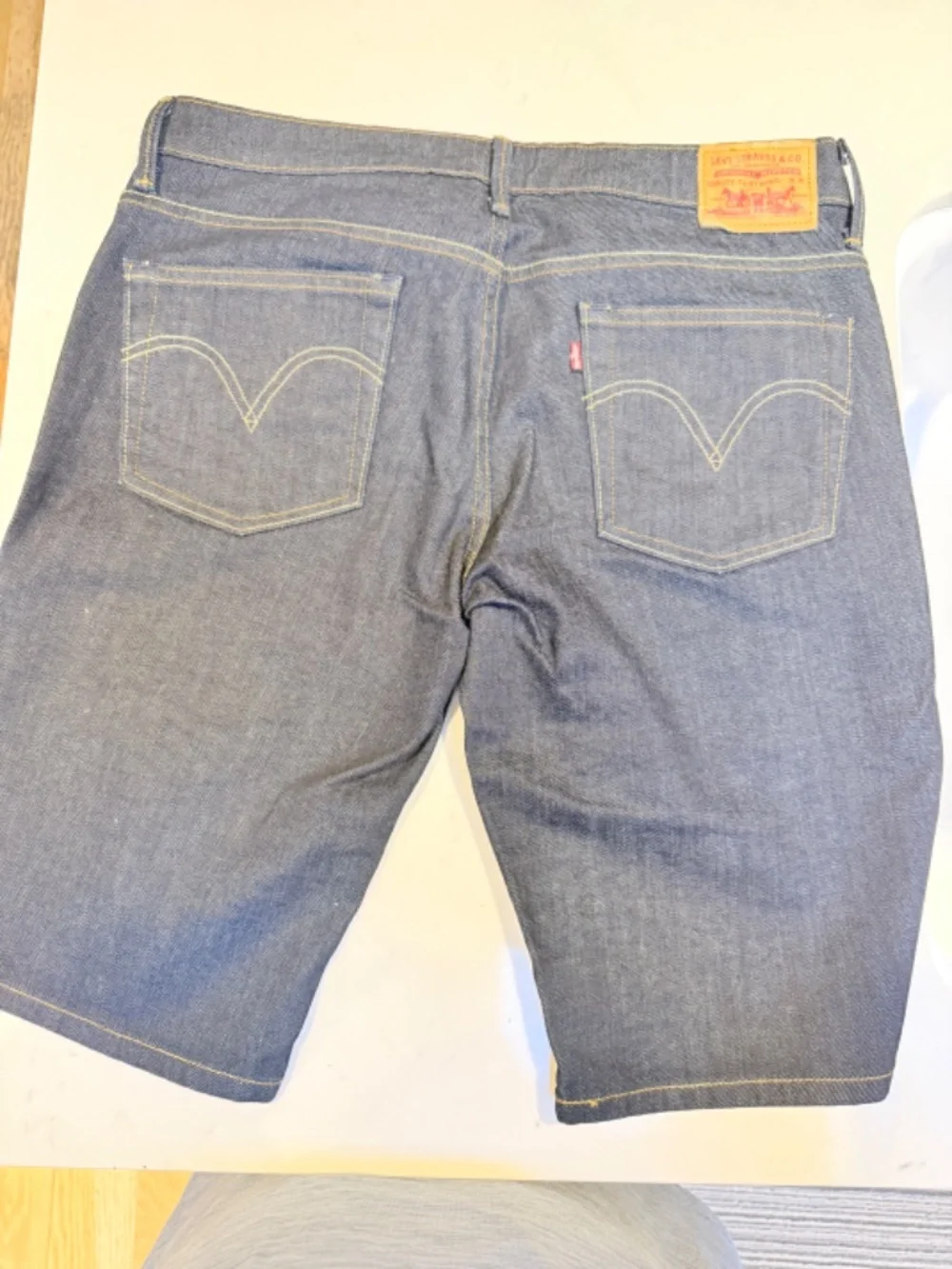 Levi’s denim Bermuda shorts